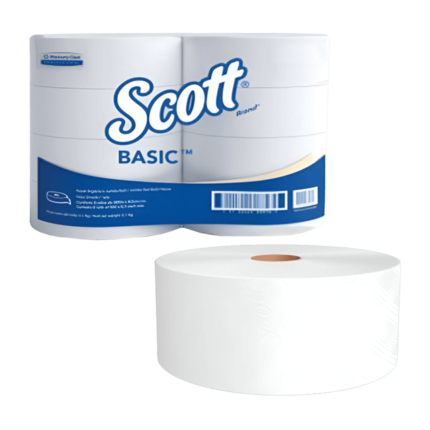 Papel Higiénico Scott JRT 1P Blanco 8x500m 30246669 en Costa Rica - Xtreme Clean