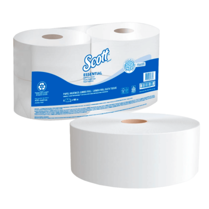 Papel Higiénico Scott JRT 1P 400m 4x1 30246733 en Costa Rica - Xtreme Clean