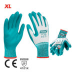 Guantes de nitrilo TOTAL con palma recubierta, calibre 13