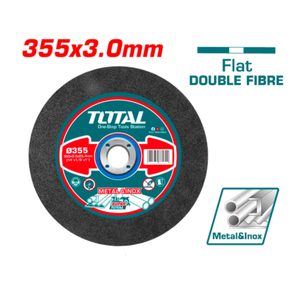 Disco para Cortar Metal TOTAL 4 1/2" x 3mm