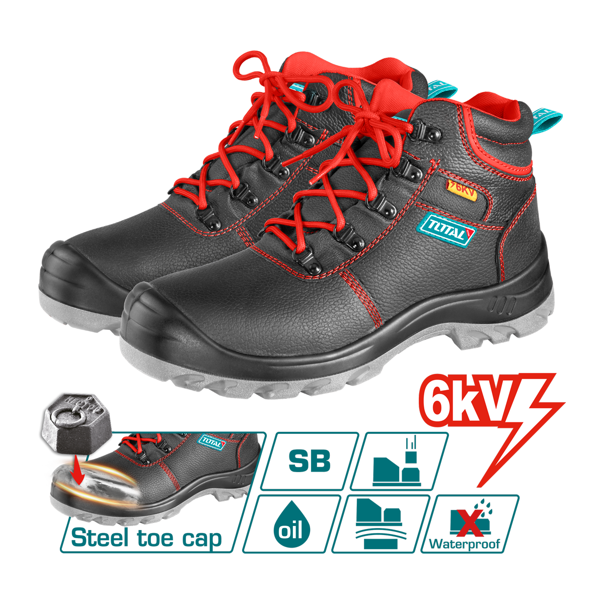40001933.png Zapato de Seguridad Total Bota Dieléctrica TSP207IDSB