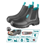 Zapato de Seguridad Total Bota Negra Sin Cordón TSP209S1P