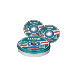 Disco para Cortar Metal TOTAL Delgado 4 1/2" x 1.2mm — Caja 10 unidades