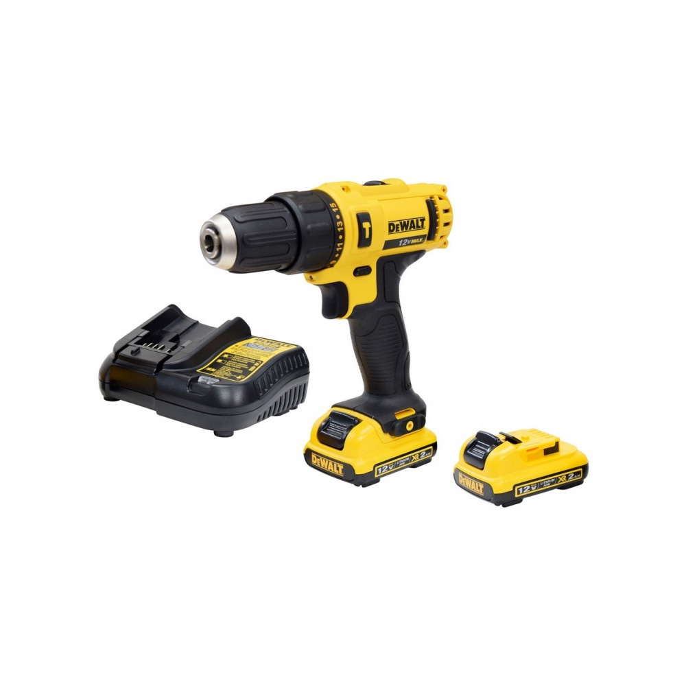 DCD716D2.jpg Taladro inalámbrico 3/8 10.8V DEWALT DCD716D2-B3