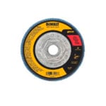 Disco flap zirconio grano 40 4-1/2 5/8-11 DEWALT