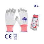 Guantes de trabajo EMTOP con recubrimiento de poliuretano en dedos, talla XL
