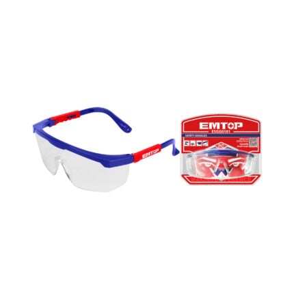 Lentes de seguridad EMTOP con lente transparente y patas ajustables ESGG0101