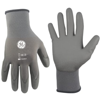 GE Protección Guante recubierto de PU 15G talla L para salud ocupacional