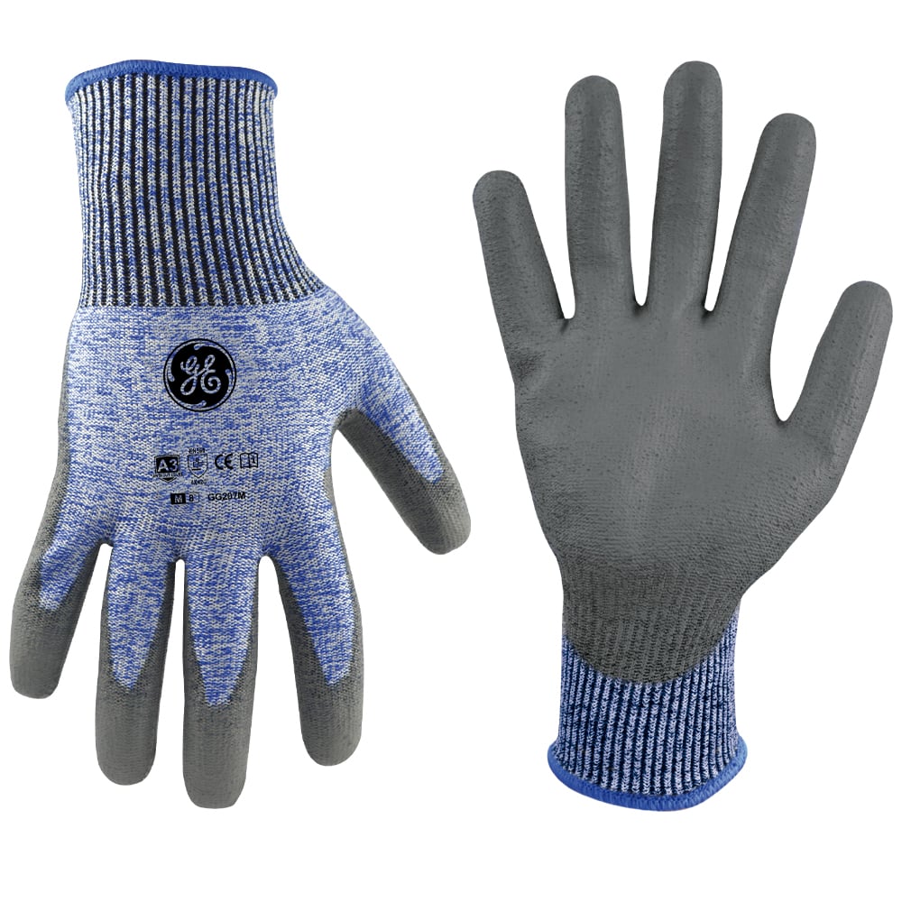 GG207MC.jpg GE Protección Guante recubierto PU A3 para salud ocupacional, talla M