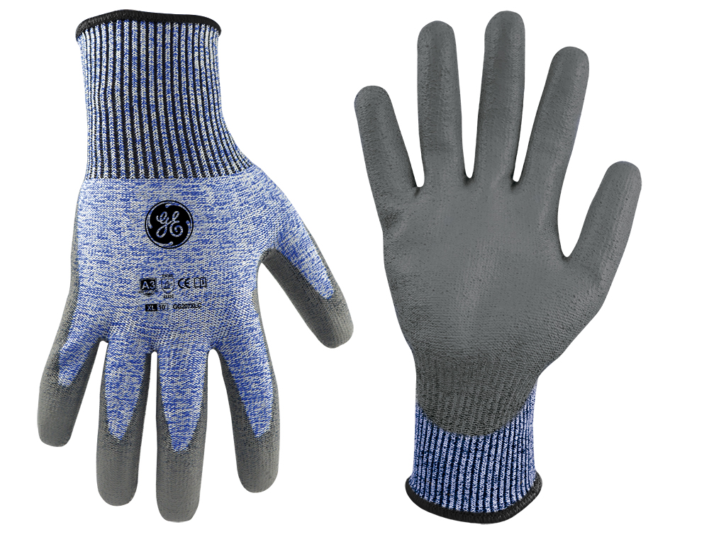 GG207XL.jpg GE Protección Guantes recubiertos de PU A3 talla XL (12 pares) para salud ocupacional