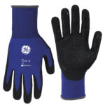 GE Protección Guantes de nitrilo recubiertos talla L (GG216LC)