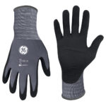 GE Protección Guantes de nitrilo talla L (12 pares) para salud ocupacional
