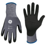 GE Protección Guantes de nitrilo recubiertos talla M para trabajo industrial