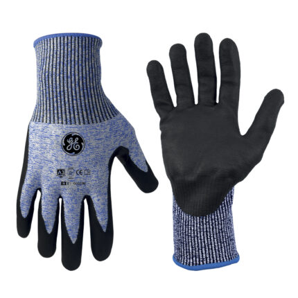 GE Protección Guantes de nitrilo recubiertos, pack 12 pares talla M (GG223M)