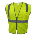 GE Protección Chaleco verde XL con 2 bolsillos | equipo de protección personal