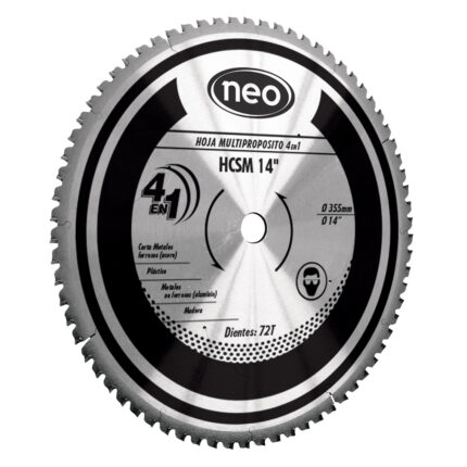 Disco de sierra multipropósito 14 pulgadas HCSM