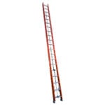 Escalera de extensión de fibra de vidrio 40 pies profesional