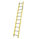 Escalera de extensión de fibra de vidrio 16 ft industrial