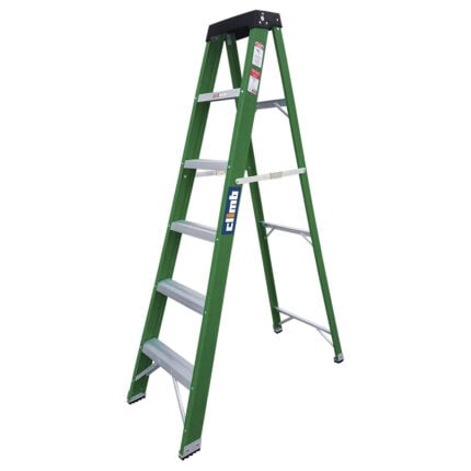 Escalera de fibra de vidrio 6 ft grado comercial