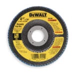 Disco flap zirconio grano 60 4-1/2 x 7/8 DEWALT DW8308-BR