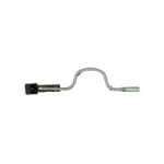 Maneral curvo 1/2 (420 mm) para dados y torque