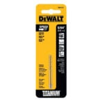 DEWALT Broca para metal de titanio 5/64