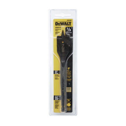 DEWALT Broca tipo paleta 7/8 x 6 para madera