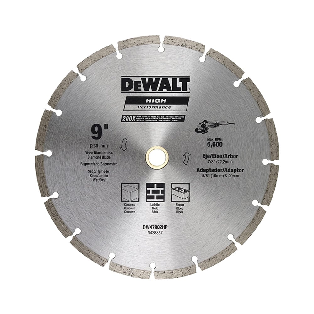 N_DW47902HP.jpg DEWALT Disco diamantado para concreto 9 pulgadas segmentado DW47902HP