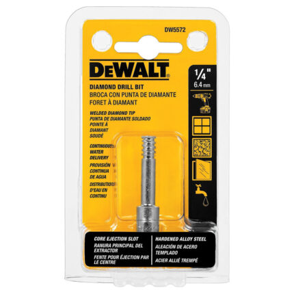 DEWALT Broca con punta de diamante 1/4 DW5572