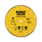 Disco diamantado para concreto turbo 9 pulgadas DEWALT DW57900HP