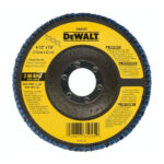 Disco flap 80 grano 4-1/2 x 7/8 zirconio DEWALT