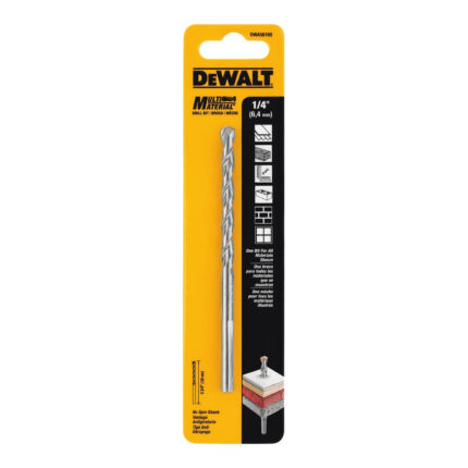 DEWALT Broca multiuso 1/4 pulgada DWA56165