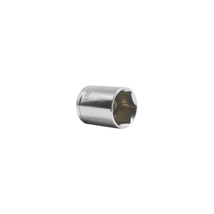 Cubo 17 mm espiga 3/8 para carraca (dado métrico)