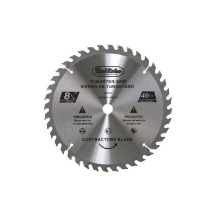 Disco sierra circular 8 1/4 40 dientes para madera