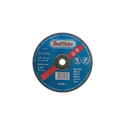 Disco esmerilar 4-1/2 para metal 17/64