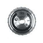 NEO Hoja de sierra circular 190 mm (7 1/2)