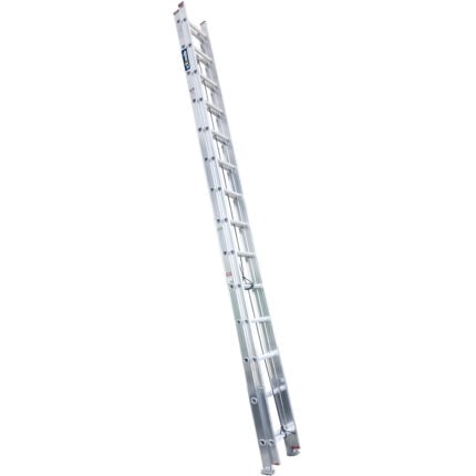 Escalera de extensión de aluminio 28 pies