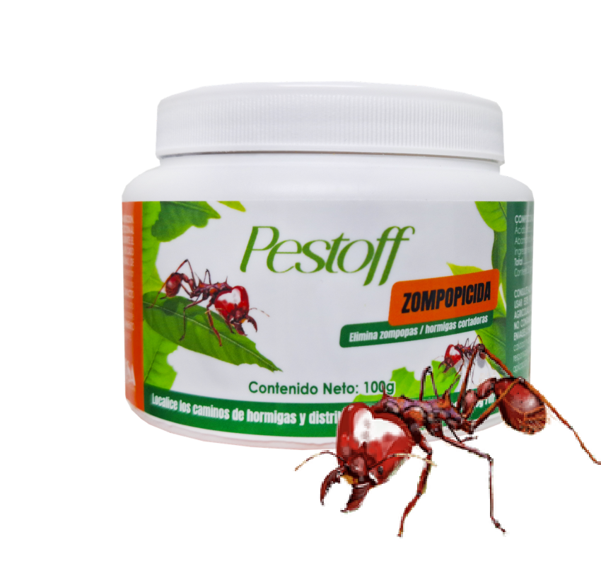 pestoff-zompopicida-100g cebo para zompopas Pestoff Zompopicida Costa Rica