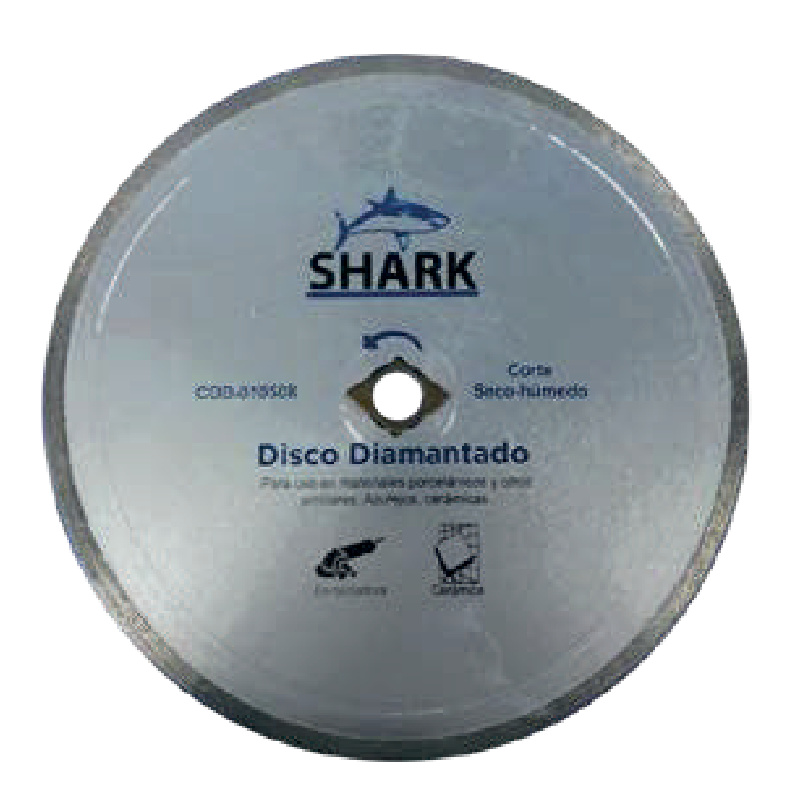 disco diamantado continuo 9 pulgadas SHARK para corte disco diamantado continuo 9 pulgadas SHARK para corte