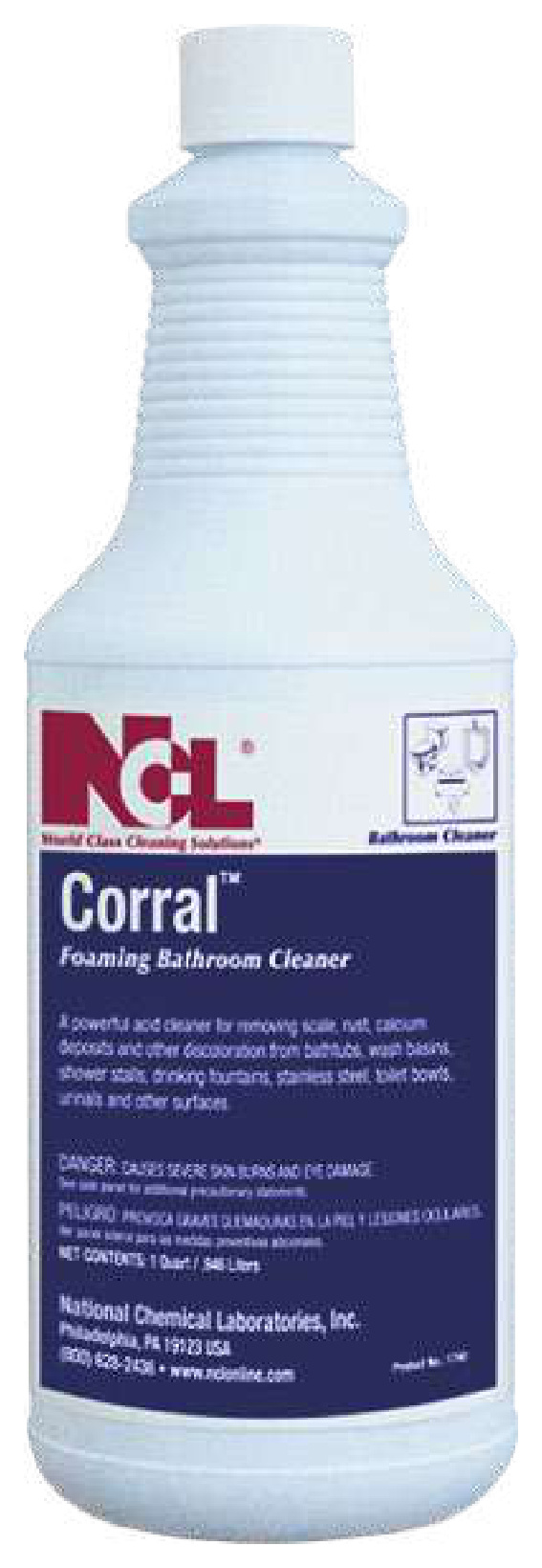 NCL CORRAL limpiador de baño en espuma 32oz (950ml) NCL CORRAL limpiador de baño en espuma 32oz (950ml)
