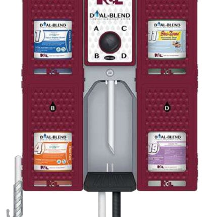 dosificador de pared para 4 productos NCL con cerradura - dispensador