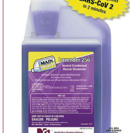 MS LAVENDER 256™ - Desinfectante Neutro, Limpiador y Desodorizante