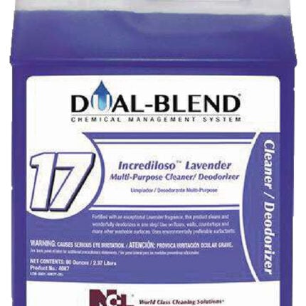 NCL DB #17 INCREDISOLO LAVANDER limpiador desodorizante multipropósito lavanda 80Oz