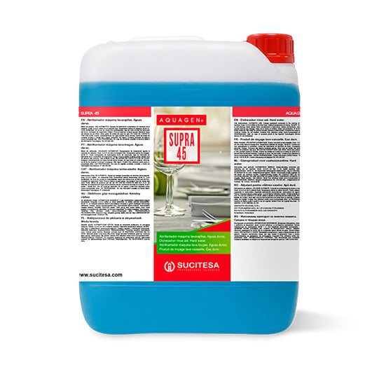 603501.jpg Sucitesa AQUAGEN SUPRA 45 BP 5L abrillantador para lavavajillas, envase 5 litros
