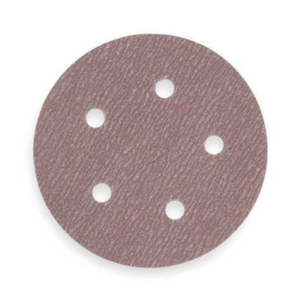Disco lija Norton A275 con velcro, 5 huecos, grano 400 de 5 pulgadas Disco lija Norton A275 con velcro, 5 huecos, grano 400 de 5 pulgadas